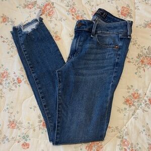 Abercrombie & Fitch Harper Low Rise Ankle Jeans